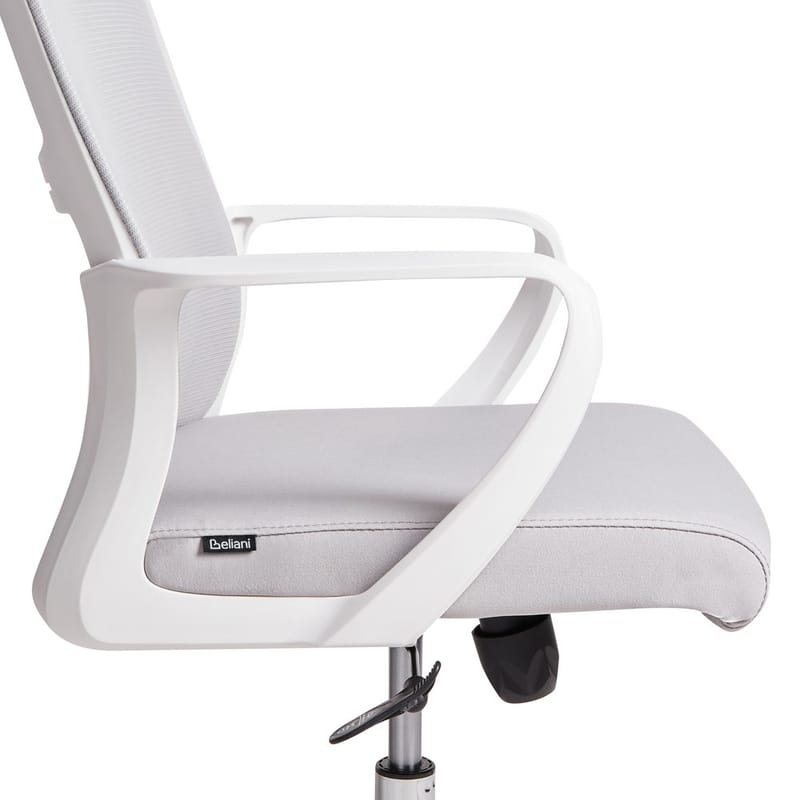 Skrivbordsstol Monarch - Grå, vit - Möbler - Hemmakontor - Kontorsstol