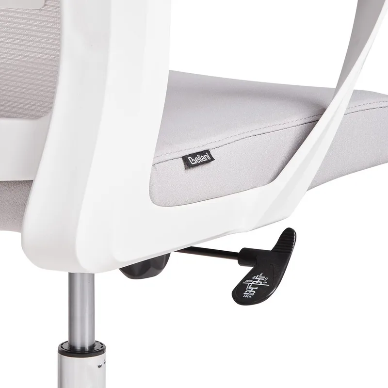 Skrivbordsstol Monarch - Grå, vit - Möbler - Hemmakontor - Kontorsstol