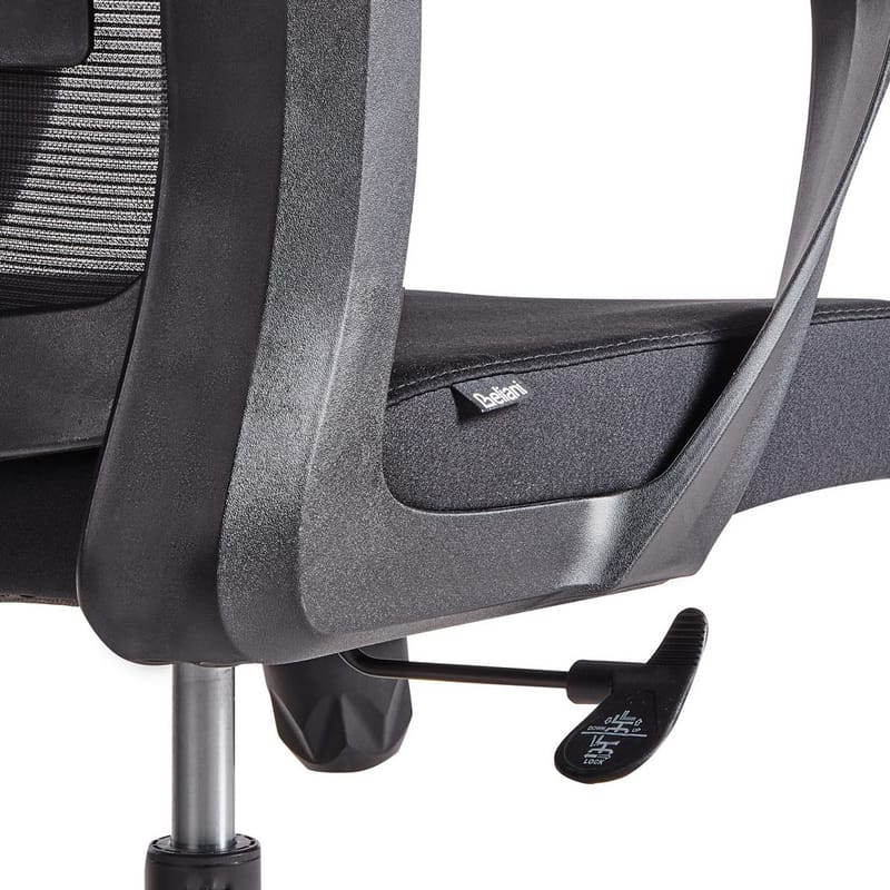 Skrivbordsstol Monarch - Svart, Vit - Möbler - Hemmakontor - Kontorsstol