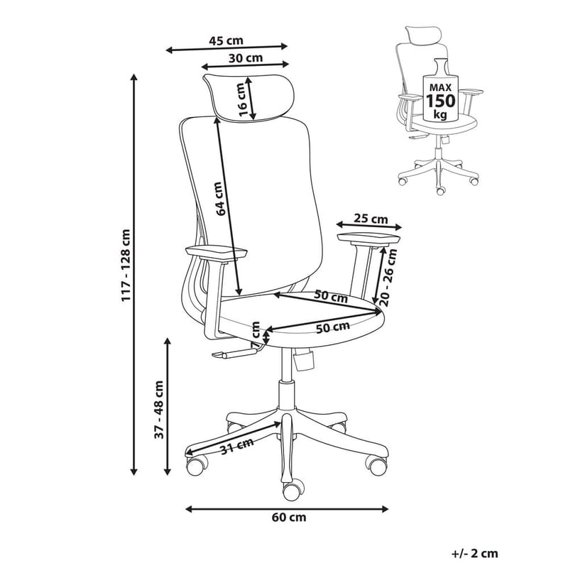 Skrivbordsstol Partner - Möbler - Hemmakontor - Kontorsstol