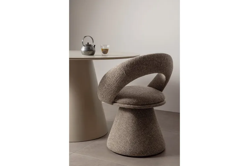 Snurrmatstol Vinter - Naturlig Melange - Möbler - Hemmakontor - Kontorsstol