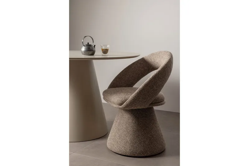 Snurrmatstol Vinter - Naturlig Melange - Möbler - Hemmakontor - Kontorsstol