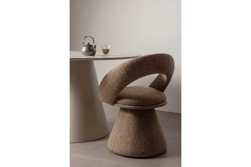 Snurrmatstol Vinter - Sand Melange - Möbler - Hemmakontor - Kontorsstol