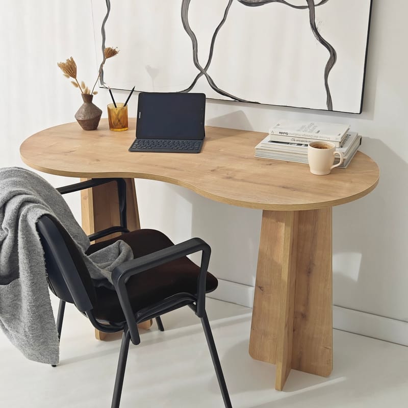 Soryn Skrivbord 120 cm - Safir Ek - Möbler - Hemmakontor - Skrivbord