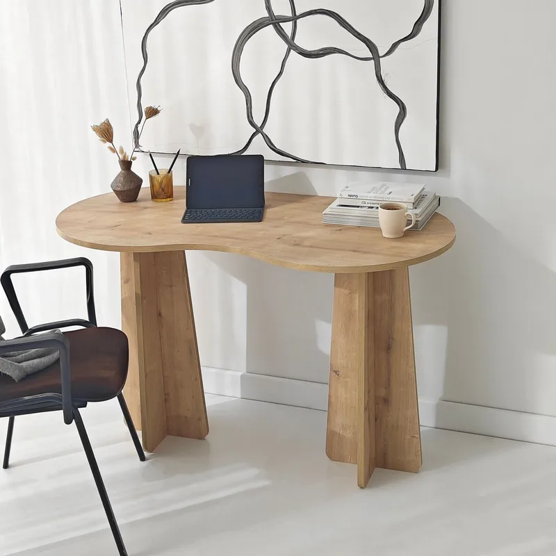 Soryn Skrivbord 120 cm - Safir Ek - Möbler - Hemmakontor - Skrivbord