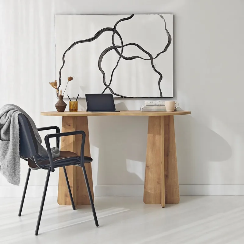 Soryn Skrivbord 120 cm - Safir Ek - Möbler - Hemmakontor - Skrivbord