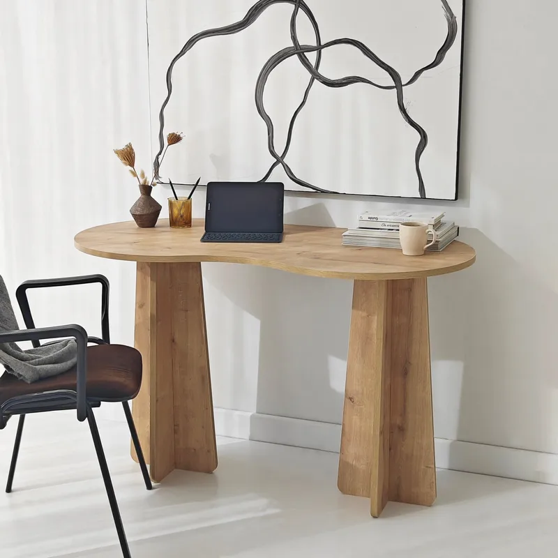 Soryn Skrivbord 120 cm - Safir Ek - Möbler - Hemmakontor - Skrivbord
