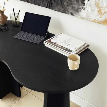 Soryn Skrivbord 120 cm - Svart - Möbler - Hemmakontor - Skrivbord