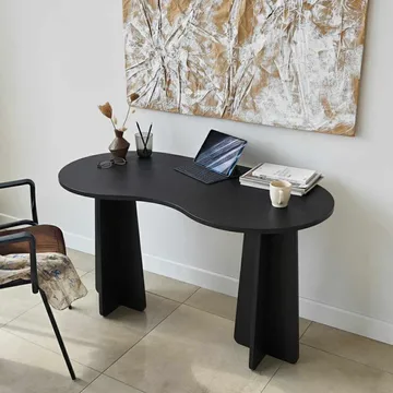 Soryn Skrivbord 120 cm - Svart - Möbler - Hemmakontor - Skrivbord