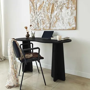 Soryn Skrivbord 120 cm - Svart - Möbler - Hemmakontor - Skrivbord
