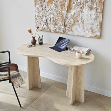 Soryn Skrivbord 120 cm - Travertin - Möbler - Hemmakontor - Skrivbord