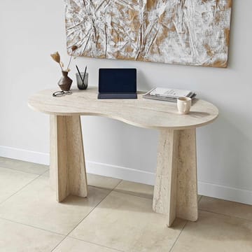 Soryn Skrivbord 120 cm - Travertin - Möbler - Hemmakontor - Skrivbord