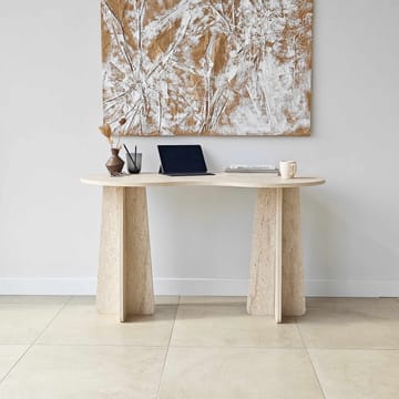 Soryn Skrivbord 120 cm - Travertin - Möbler - Hemmakontor - Skrivbord