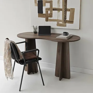 Soryn Skrivbord 120 cm - Valnöt - Möbler - Hemmakontor - Skrivbord