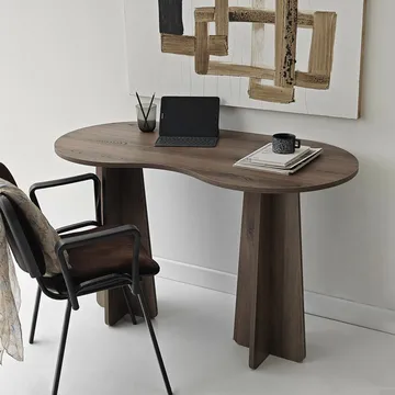 Soryn Skrivbord 120 cm - Valnöt - Möbler - Hemmakontor - Skrivbord