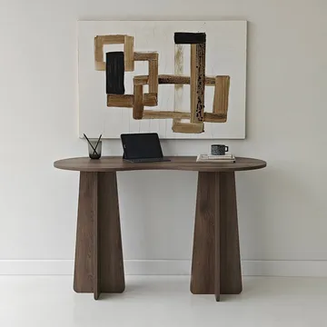 Soryn Skrivbord 120 cm - Valnöt - Möbler - Hemmakontor - Skrivbord