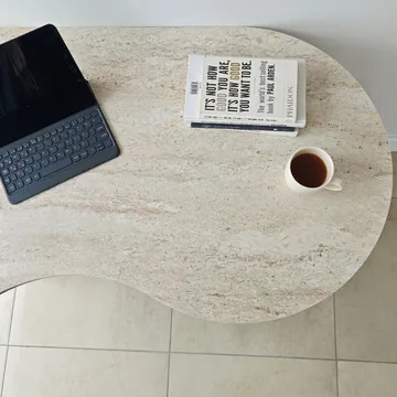 Soryn Skrivbord 120x75x60 cm - Travertine Walnut - Möbler - Hemmakontor - Skrivbord