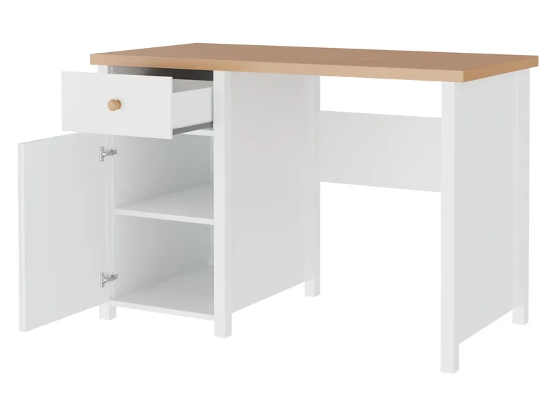 Storys skrivbord 110x77 cm - Beige, ek - Möbler - Hemmakontor - Skrivbord