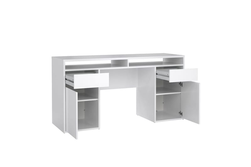 Taketo Skrivbord 48x149 cm - Vit - Möbler - Hemmakontor - Skrivbord