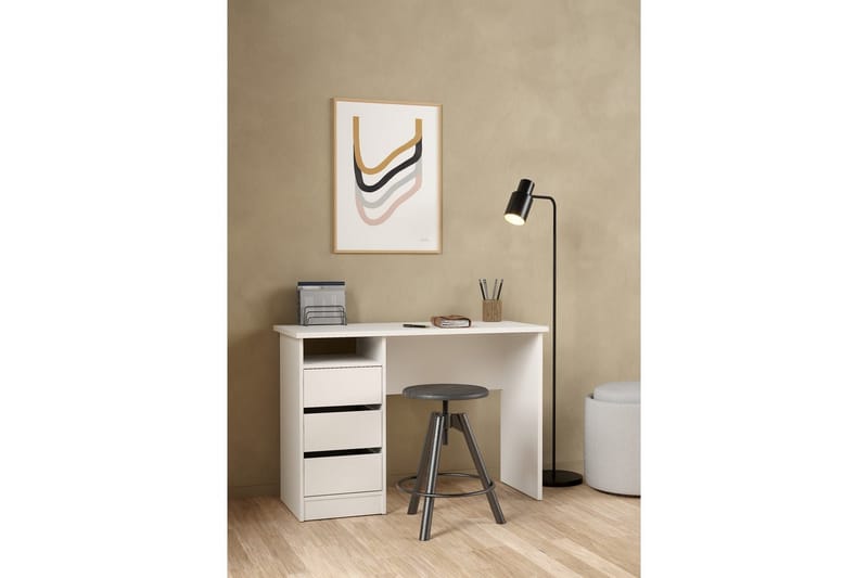 Taketo Skrivbord 49x110 cm - Vit - Möbler - Hemmakontor - Skrivbord