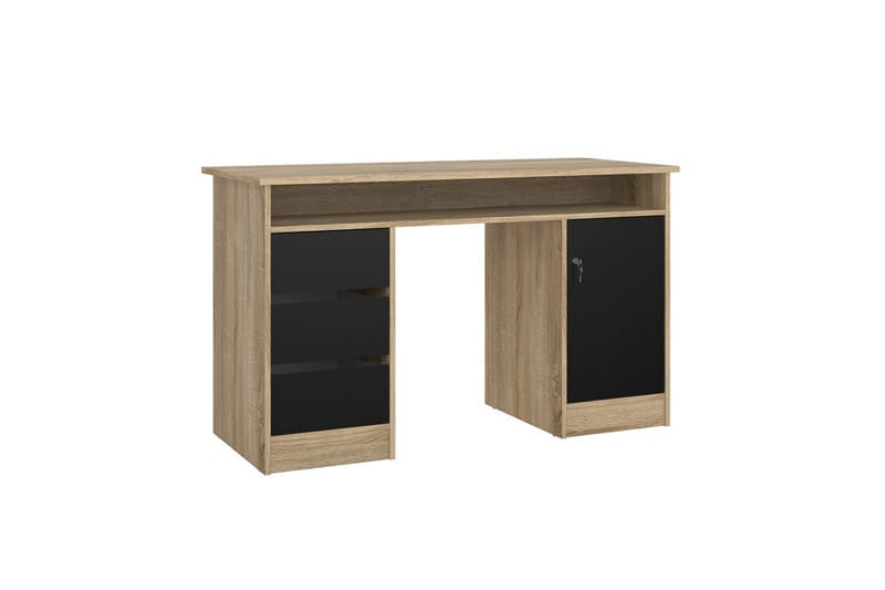 Taketo Skrivbord 55x126 cm - Natur/Svart - Möbler - Hemmakontor - Skrivbord