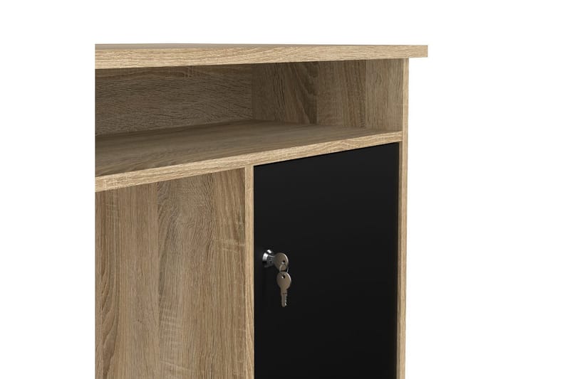 Taketo Skrivbord 55x126 cm - Natur/Svart - Möbler - Hemmakontor - Skrivbord