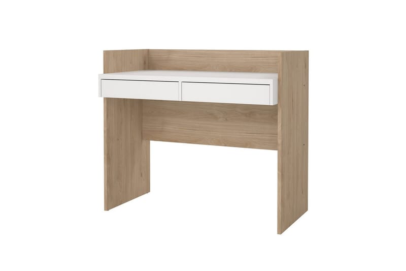 Taketo Skrivbord 56x102 cm - Vit/Natur - Möbler - Hemmakontor - Skrivbord