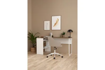 Taketo Skrivbord 81x145,1 cm - Vit - Möbler - Hemmakontor - Skrivbord
