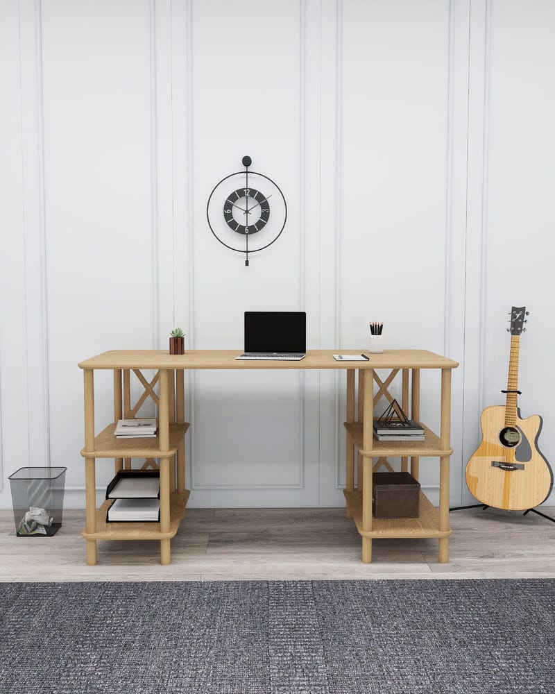 Ticoman Skrivbord 145 cm - Ek - Möbler - Hemmakontor - Skrivbord