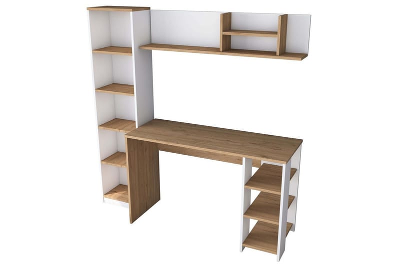 Traven Skrivbord 45x160 cm - Vit - Möbler - Hemmakontor - Skrivbord