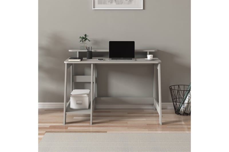 Voiture Skrivbord 60x120 cm - Grå - Möbler - Hemmakontor - Skrivbord