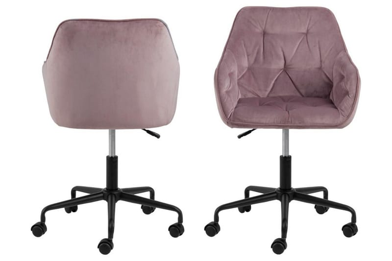 Zabinka Kontorsstol - Rosa - Möbler - Hemmakontor - Kontorsstol