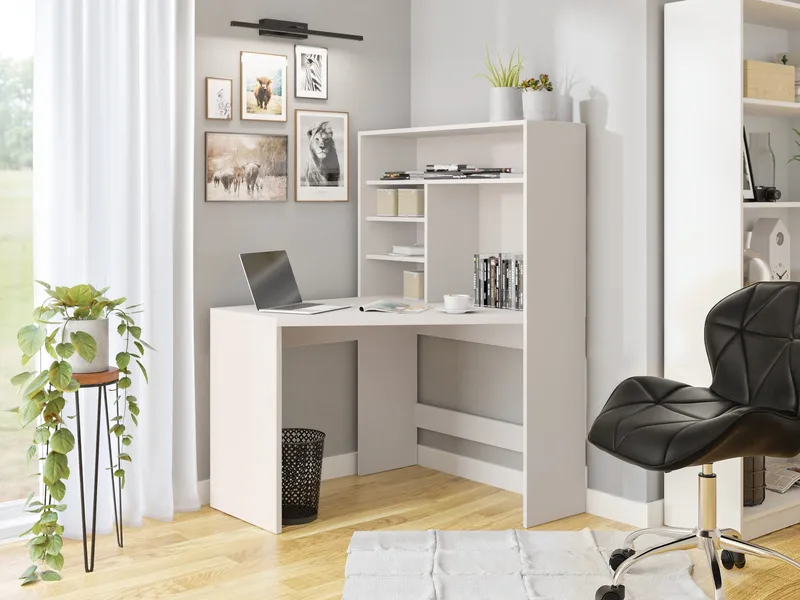 Zayden Skrivbord 96 cm - beige - Möbler - Hemmakontor - Skrivbord