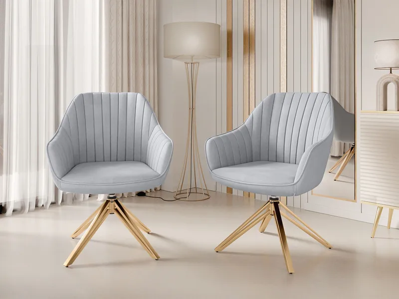 Zerlin Kontorsstol - Grå - Möbler - Hemmakontor - Kontorsstol