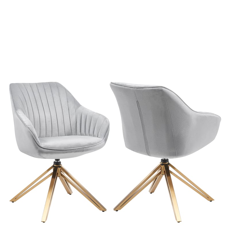 Zerlin Kontorsstol - Grå - Möbler - Hemmakontor - Kontorsstol