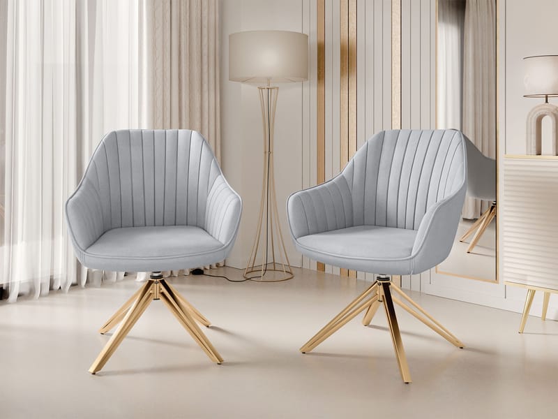 Zerlin Kontorsstol - Grå - Möbler - Hemmakontor - Kontorsstol