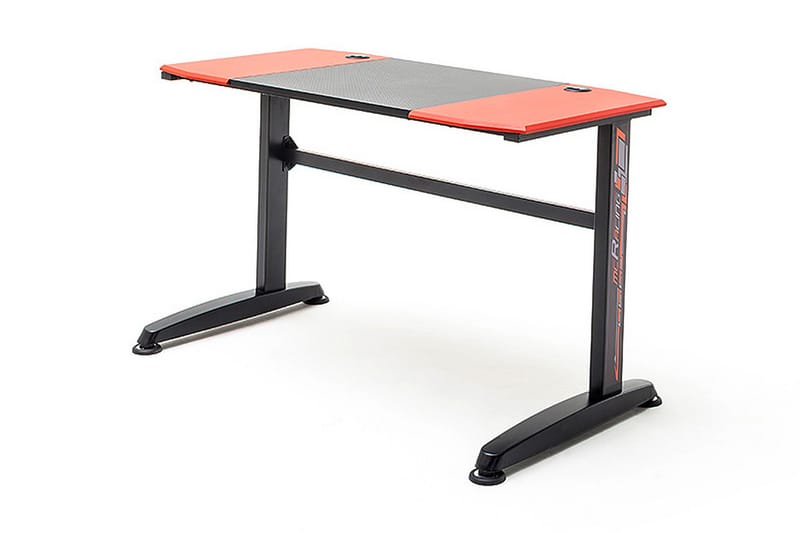 MIDPINES Gamingbord 120 cm Röd/Svart - Bord - Gamingbord & datorbord