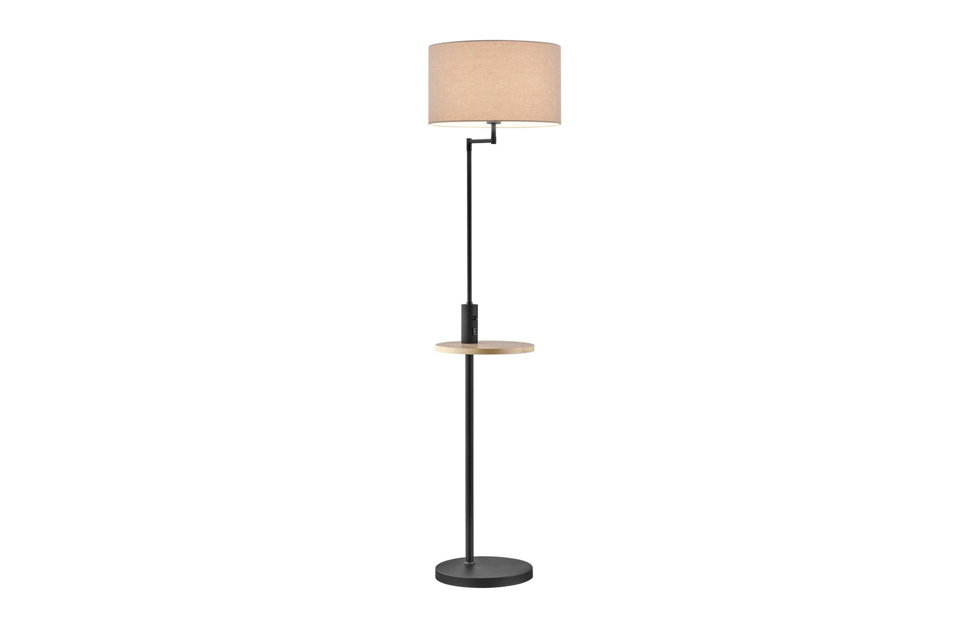 Claas Golvlampa E27 mattsvart - Matt svart