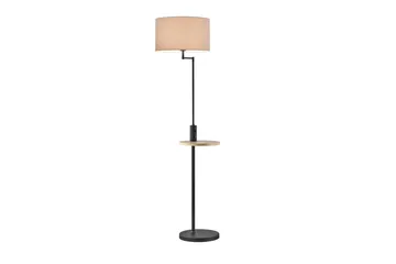 Claas Golvlampa E27 mattsvart - Matt svart - Belysning - Inomhusbelysning & lampor - Golvlampor & golvbelysning