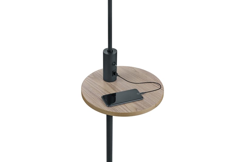 Claas Golvlampa E27 mattsvart - Matt svart - Belysning - Inomhusbelysning & lampor - Golvlampor & golvbelysning