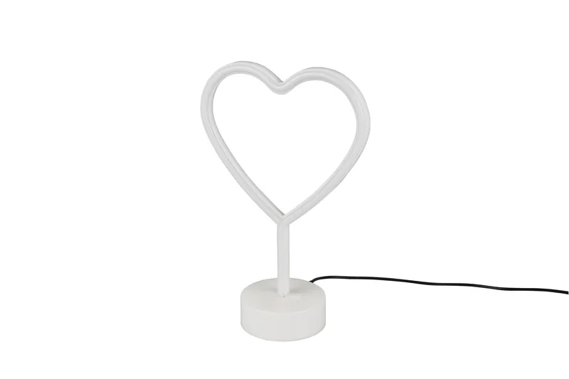 Heart LED Bordslampa vit - Vit - Belysning - Inomhusbelysning & lampor - Bordslampor & bordsbelysning