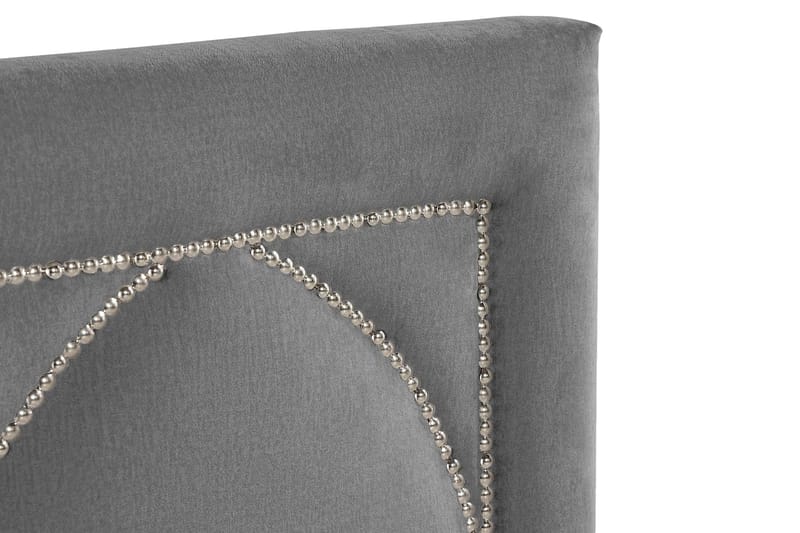 Leva Sänggavel 160cm - Mörkgrå/Sammet - Möbler - Sovrum - Sänggavlar