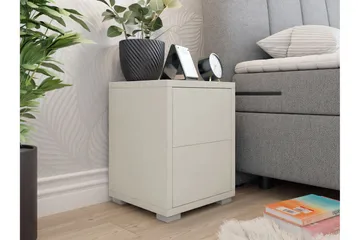 Agawal Sängbord 30 cm - Beige - Möbler - Sovrum - Sängbord