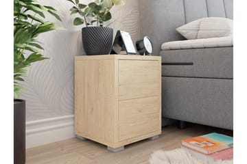 Agawal Sängbord 30 cm - Brun - Möbler - Sovrum - Sängbord