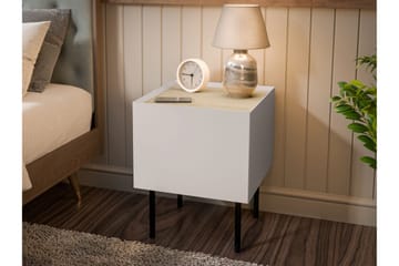 Akie Sängbord 40 cm - Beige - Möbler - Sovrum - Sängbord