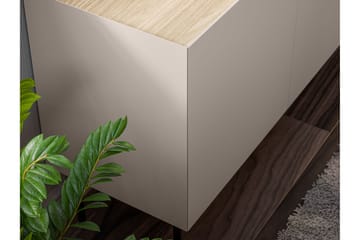 Akie Sängbord 40 cm - Beige - Möbler - Sovrum - Sängbord