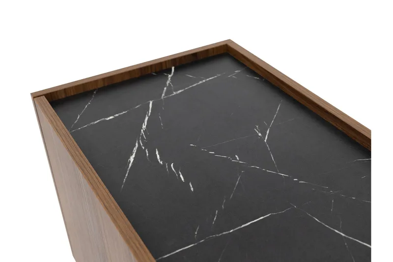 Akihito Sängbord 40 cm - Brun - Möbler - Sovrum - Sängbord