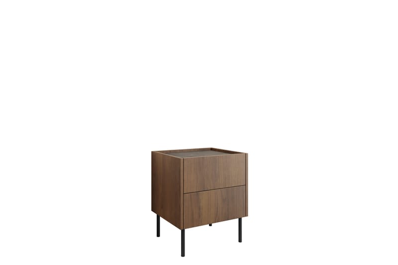 Akihito Sängbord 40 cm - Brun - Möbler - Sovrum - Sängbord