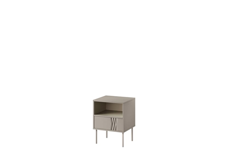 Akiko Sängbord 44 cm - Beige - Möbler - Sovrum - Sängbord