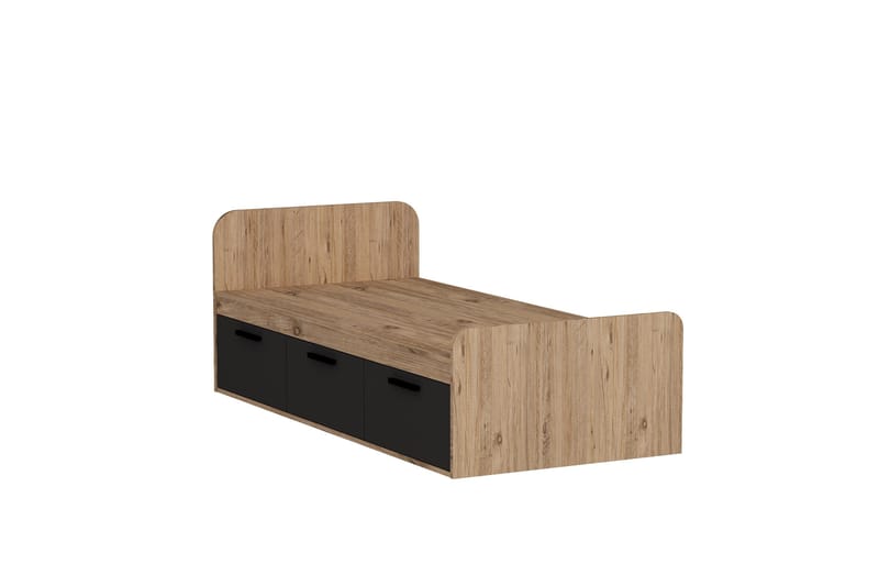 Akser Sängram 91x194 cm, Brun